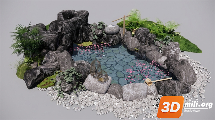 Rockery Skp Files